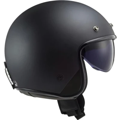 Image de LS2, Casque Moto Jet BOB Solid Matt Black, XS