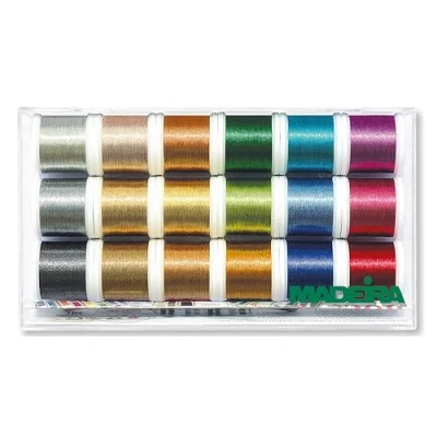 Image de Madeira Clear Box: Métallique: Lisse: 18 x 200 m: Bobines 8021 Multi