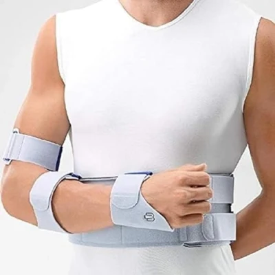 Image de Bauerfeind® Omoloc Orthèse d&#039;immobilisation pour l&#039;épaule Taille 1 droite titane