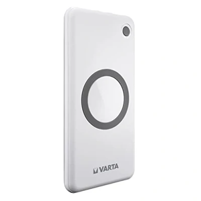 Image de VARTA 2 en 1 Power Bank et Wireless Charger, batterie externe chargeur sans fil, station de charge Qi, incl. câble USB C, portable