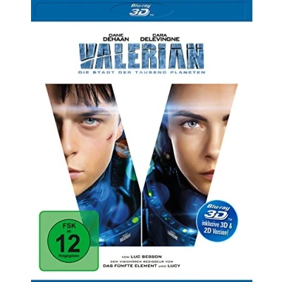 Image de Valerian Die Stadt der Tausend Planeten BD 3d/2d [Blu Ray] [Import]