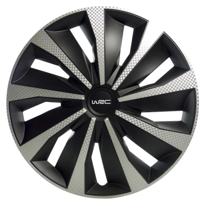 Image de WRC 007498 Enjoliveurs 15 noir/carbone