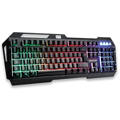 Image de Amstrad Clavier Gaming KEY007 Noir