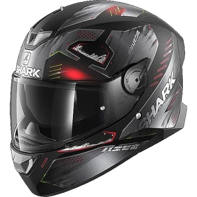 Image de SHARK, Casque intégral Skwal 2 Venger noir mat anthracite rouge KAR Taille M