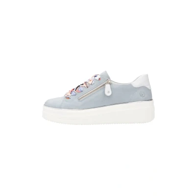 Image de Remonte Chaussures à Lacets pour Femmes D1C06, Pointure:41 EU, La Couleur:Bleu