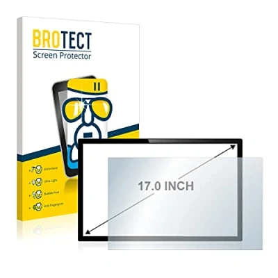 Image de BROTECT 17&quot; Protection Ecran pour PC à écran tactile avec 17,0 pouces (43.2 cm) [341 mm x 273 mm, 4:3] Film Ultra C