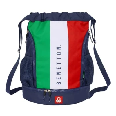 Image de Sac à dos SAFTA Benetton Flag Confortable Polyvalent Résistant