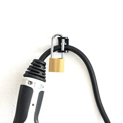 Image de EVify Antivol Type 2 avec Serrure pour câble de Recharge sur la Wallbox, adapté aux câbles jusqu&#039;à 22 mm diamètre
