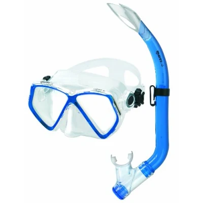 Image de Mares Zephir Kit de plongée enfant avec masque et tuba Bleu