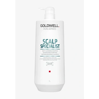 Image de Goldwell Shampoing Dualsenses Scalp Specialist Deep Cleansing Shampoo 1000 ml Pour antipelliculaire