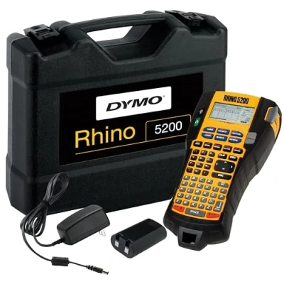 Image de Dymo Rhino 5200 Étiqueteuse Électronique Portable Kit avec malette de transport (Version UK)