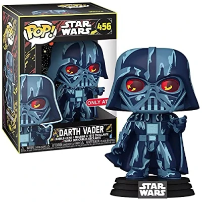 Image de Funko Pop Star Wars Darth Vader Retro #456 Figurine Exclusive Edition