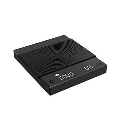 Image de TIMEMORE Black Mirror Basic 2 balance à café numérique avec minuterie, kg/0,1 g, de cuisine haute précision, expresso fonction débit, pour verser