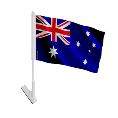 Image de Drapeau adhésif Australie 14 x 21 cm 10 pièces Polyester Léger et robuste