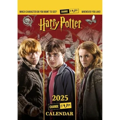 Image de Harry Potter Change it Up Month to View A3 Calendar Official Product 2025