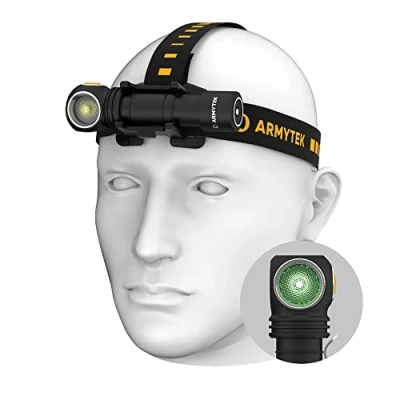 Image de Armytek Wizard C2 WG Aimant USB Blanc Chaud avec lumière Verte