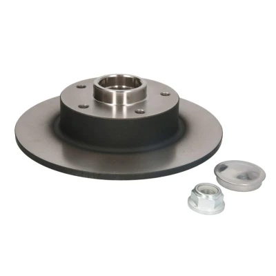 Image de TRW DF6182BS Disque de frein 260 8 5 114,3 plein peint avec bague ABS, roulement roue RENAULT: Fluence, MEGANE 3, 3 Coupe