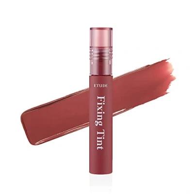 Image de Etude House Crème glacée teintée de gel d&#039;eau Dear Darling #06 Soft Walnut (23AD) Colorant pour les lèvres aux couleurs vives avec des minéraux issus d&#039;extrait savonnier