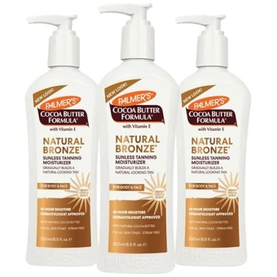 Image de Palmer&#039;s Cocoa Butter Formula with Vitamin E, Natural Bronze Body Lotion, 8.5 Ounce Bottles (Pack of 3) by [Beauty] (English Manual)