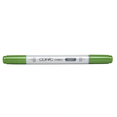 Image de Copic Ciao G07 Marqueur double pointe moyenne et pinceau Vert Nil