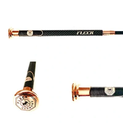 Image de Fleck Cravache de dressage en carbone ultra légère (120 cm, or rose)