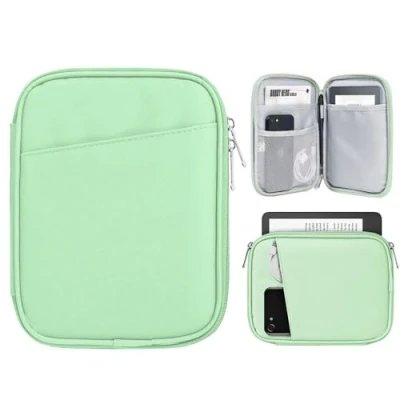 Image de TiMOVO 6 7 Pouces Housse pour Tablette Kindle Paperwhite et Colorsoft Signature Edition, Protectrice avec Pochette E Reader/Kindle Oasis, Agave Vert