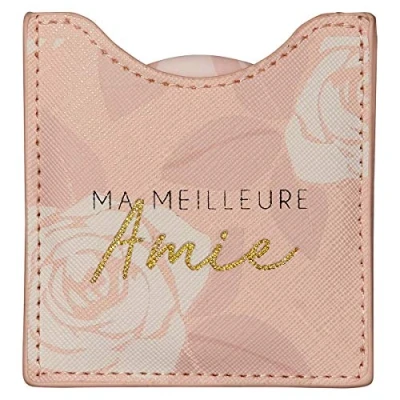 Image de DRAEGER PARIS 1886 Toga Miroir Ma Meilleure Amie Rond de Poche à Emmener Partout Idéal Cadeau Anniversaire, Toutes Occasions Dimensions 8,5 x 8 cm 76005896 Small