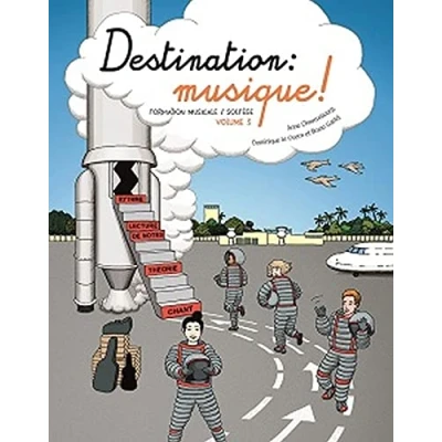 Image de Destination : musique !: Formation musicale / solfège Volume 3 Livre d’occasion Correct