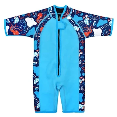 Image de Splash About Combinaison de plongée Shorty pour Enfant, Under The Sea, 2 4 ans