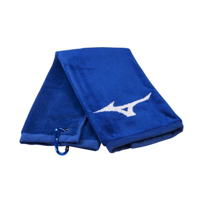 Image de Mizuno RB Retro Stripe Towel Blue/Blanche Femme/Homme Taille One Size
