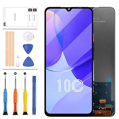 Image de Écran LCD de rechange pour Xiaomi Redmi 10C 220333QAG 220333QBI 220333QNY 220333QL Digitizer Assembly 6,7&quot; (Noir)