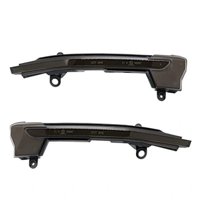 Image de Set de Clignotants Rétroviseurs LED compatible avec Seat (Cupra) Ateca 2016 &amp; Tarraco 2019 Fumée incl. Feux Dynamiques