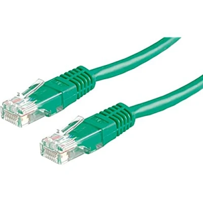 Image de VALUE Cordon LAN Cat 6 Câble réseau UTP Ethernet avec connecteur RJ45 vert 3 m