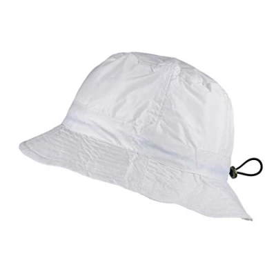Image de TOUTACOO, Bob de Pluie, Chapeau Pluie Ajustable Aspect Nylon (06 Blanc, M L)