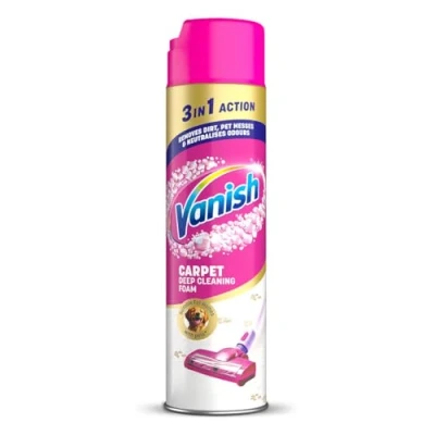 Image de Vanish Gold Power Nettoyant moussant pour moquette + tapisserie grande surface, 600 ml