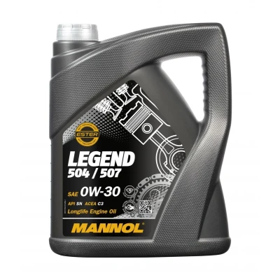 Image de Mannol 0W 30 5I Huile moteur MN7730 5 BMW: 2 Active Tourer, X3, Berline, VOLKSWAGEN: Golf 7 Variant, Tiguan I, CADDY 4 Kombi, AUDI: Q7, A3 Berline