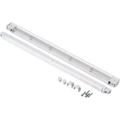 Image de Merriway Bulk Hardware BH05603 Aération pour fenêtre et porte Entièrement réglable 400 mm Blanc