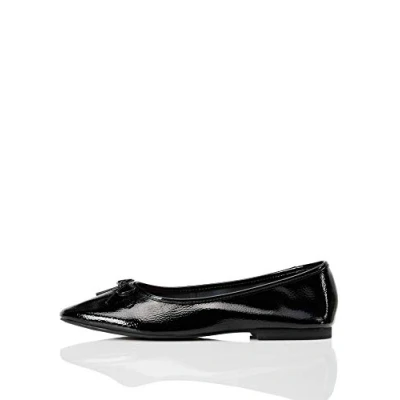 Image de find. Femme Ginach s sh 1a 1 Ballerines à Bout fermé, Noir, 38 EU