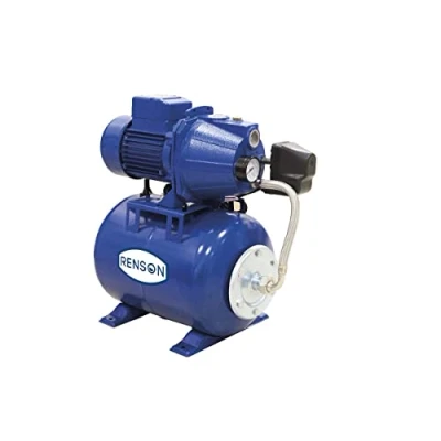 Image de Groupe de surpression 24L, FABRICATION FRANCAISE, 500W, Débit max 40L/min, Pression 8 bar, livré avec pressostat, manomètre, interrupteur RENSON