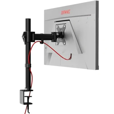Image de Duronic DM251X2 Support écran PC pour bureau à pince Rotatif / Inclinable Pivotable