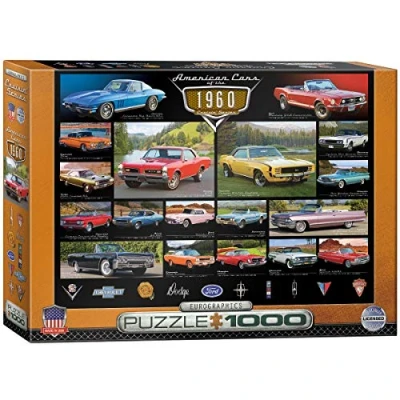 Image de EuroGraphics American Puzzle, 6000 0677, Multicolore