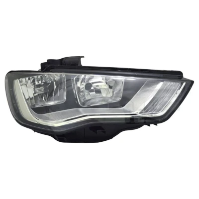 Image de TYC 20 14569 05 2 Phares droit H7, H15 avec feu de circulation diurne pour à droite moteur électrique AUDI: A3 Sportback, Berline