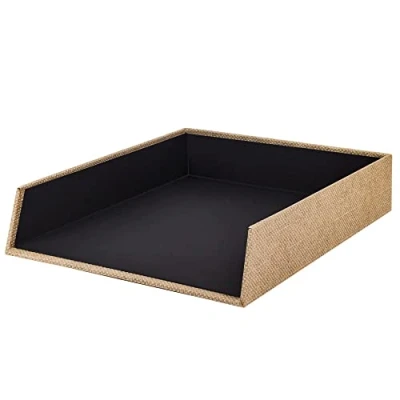 Image de Rössler Papier 1335452600 S.O.H.O. Corbeille de classement pour Format A4, empilable, Special Line Hazelnut, 1 pièce