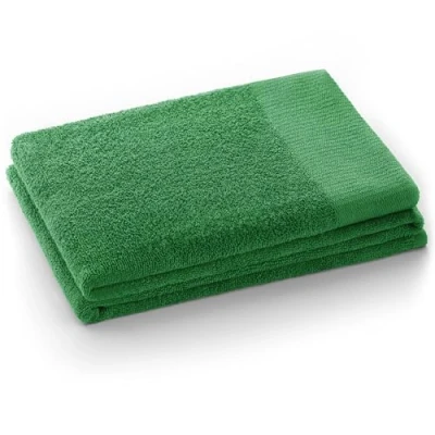 Image de AmeliaHome Serviette de Bain absorbante Amari 70 x 140 cm Vert 100 % Coton