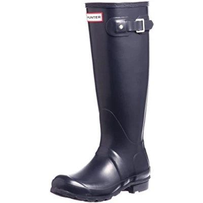 Image de Hunter Original Tall, Bottes Mixte Adulte Bleu (Navy) 39 EU