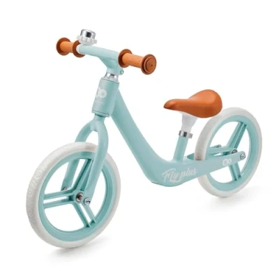 Image de Kinderkraft FLY PLUS 2 Draisienne en Métal, Vélo sans Pédales, Bébé, Siège Réglable, Poids léger, Deux Roues, Évolutif, Style Rétro, Avec cloche, de ans à 5, 35kg
