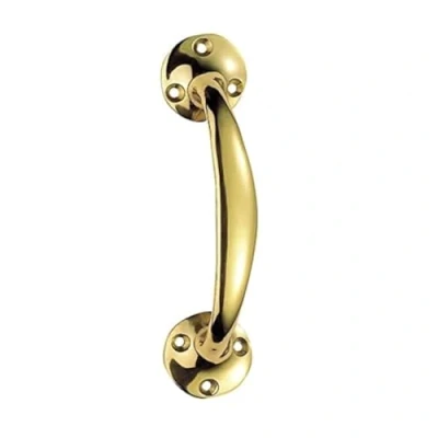 Image de TERF® 1 poignée de porte robuste style victorien en laiton avec vis fixation pour placard cuisine, placard, tiroir, 175 mm