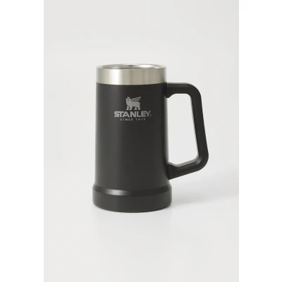Image de Stanley Adventure Vacuum Stein 0.7L Matte Black Garde votre bière fraîche jusqu’à 7 heures Chope en acier Inoxydable avec poignée Passe au lave vaisselle