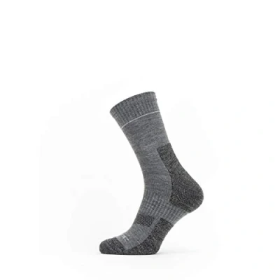 Image de SEALSKINZ chaussette non étanche sécharge rapide jusqu’à la cheville Noir, L