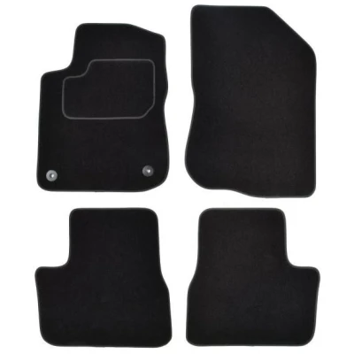Image de MAMMOOTH A041 PGT85 PRM 01 Ensemble de tapis sol Textile avant et arrière 4 noir PEUGEOT: 208 I 3/5 portes